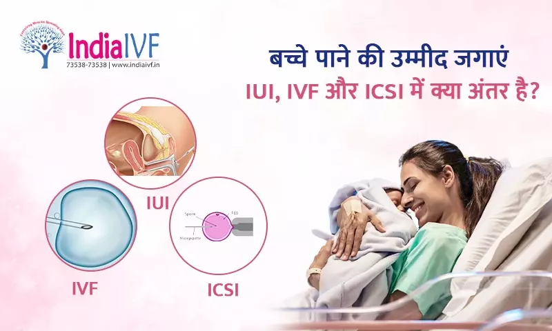 बच्चे पाने की उम्मीद जगाएं: IUI, IVF और ICSI में क्या अंतर है?