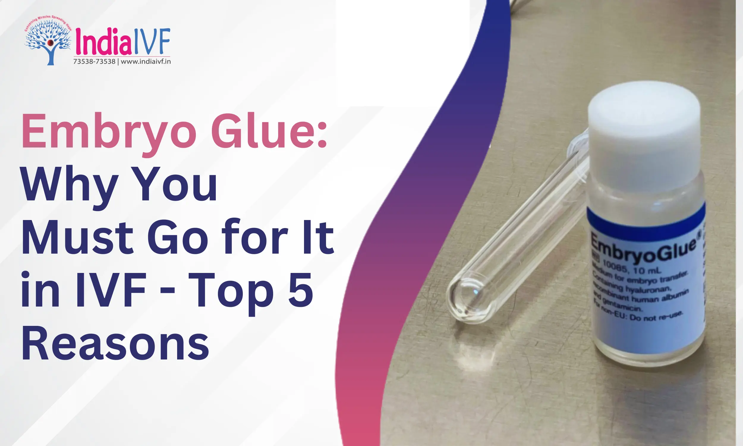 Embryo Glue: Why You Must Go for It in IVF – Top 5 Reasons