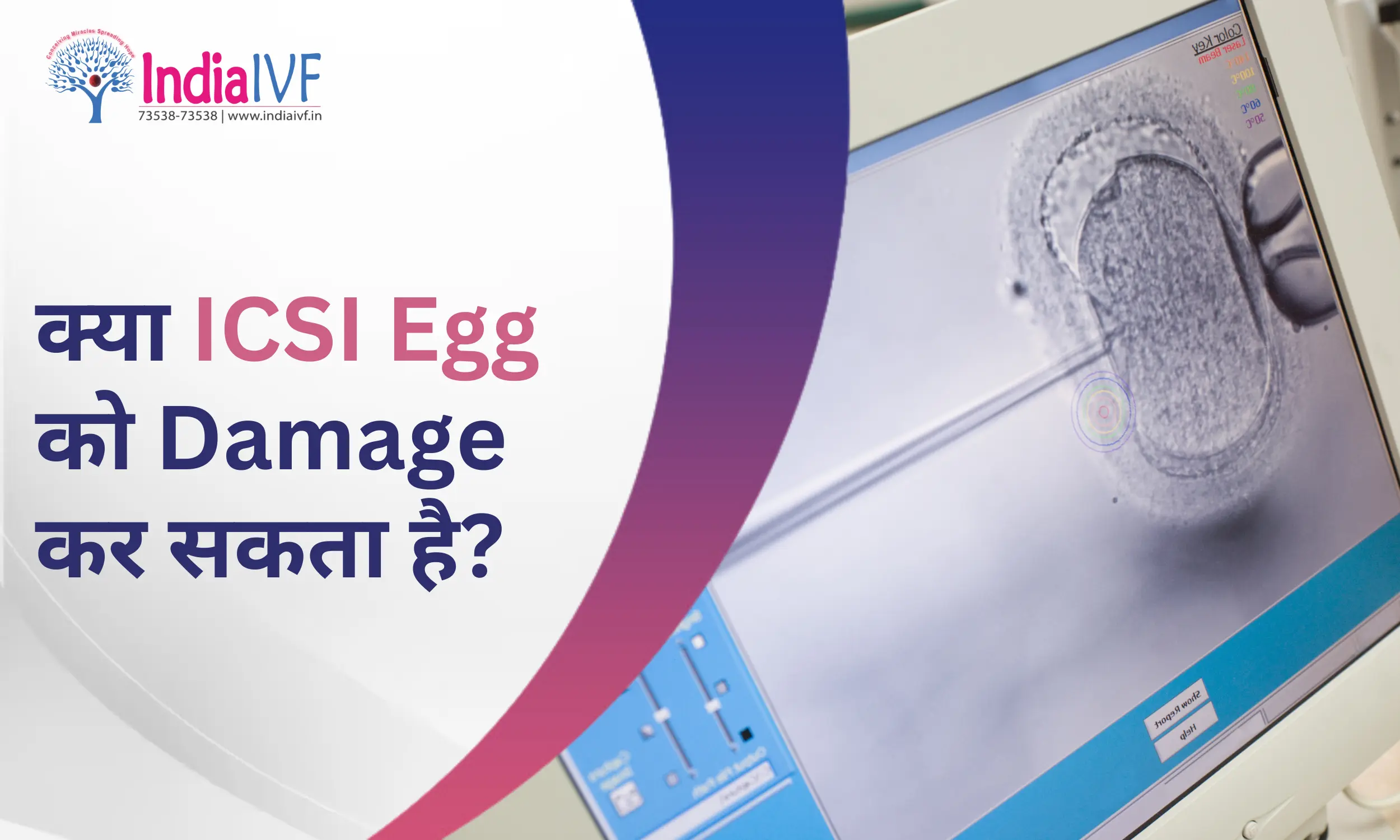 क्या ICSI Egg को Damage कर सकता है?