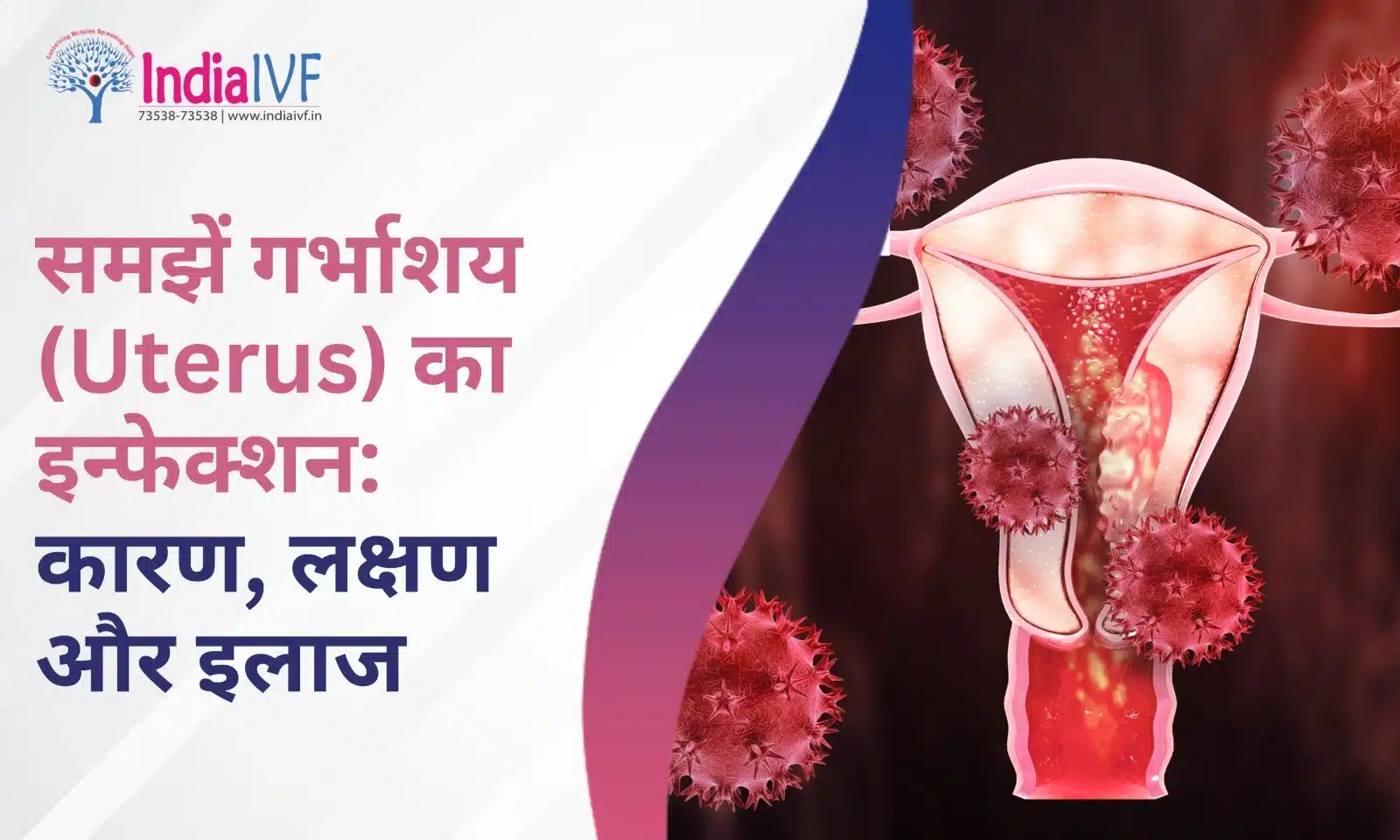 समझें गर्भाशय (Uterus) का इन्फेक्शन: कारण, लक्षण और इलाज